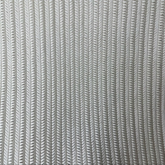 FREE PEOPLE Ribbed Long Sleeve Bone Color Blouse Top - Picture 13 of 13